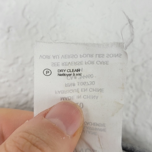 Vince Cashmere Wool Blend Belted Joggers Gray 10 - Picture 9 of 11